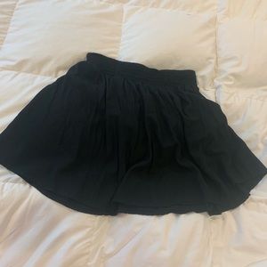 Cute Black flared skirt